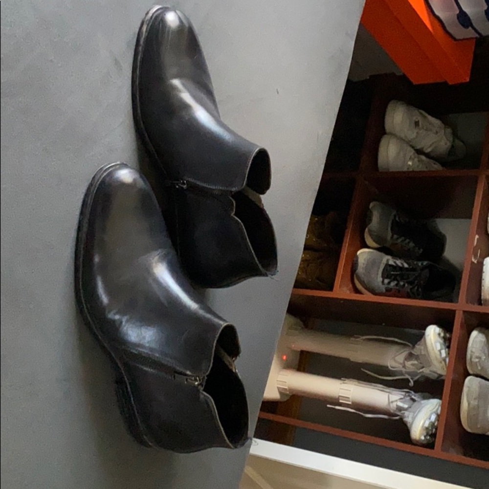 Kenneth Cole black dress shoes men’s 10